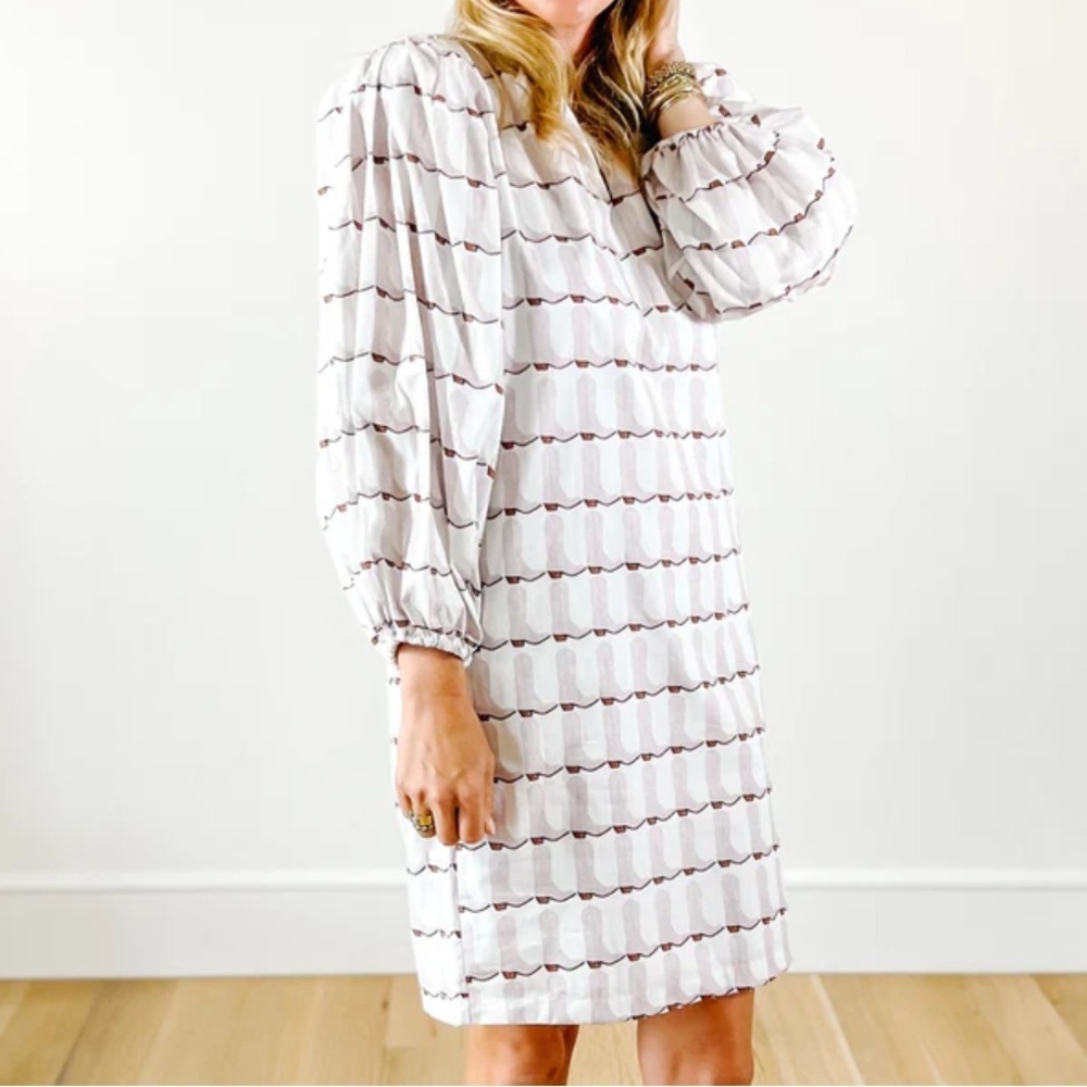 Brooke Wright WILLOW DRESS BOOT COLLECTION Western White Size Large L